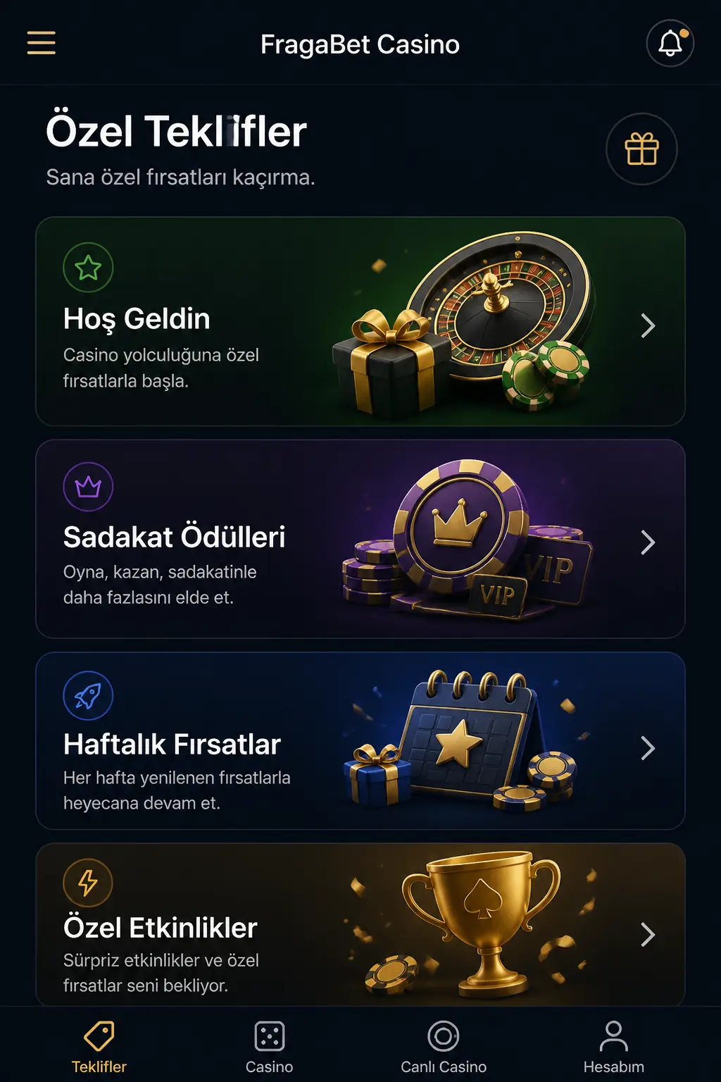 FragaBet Casino screen 2
